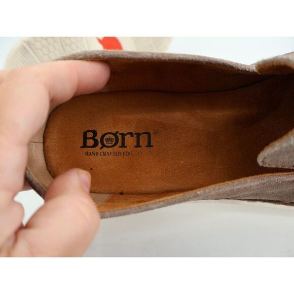 Born Men\'s Thaton Loafer Brown Tan Suede Slip On Shoes Comfy Casual Size 11.5M main image 10